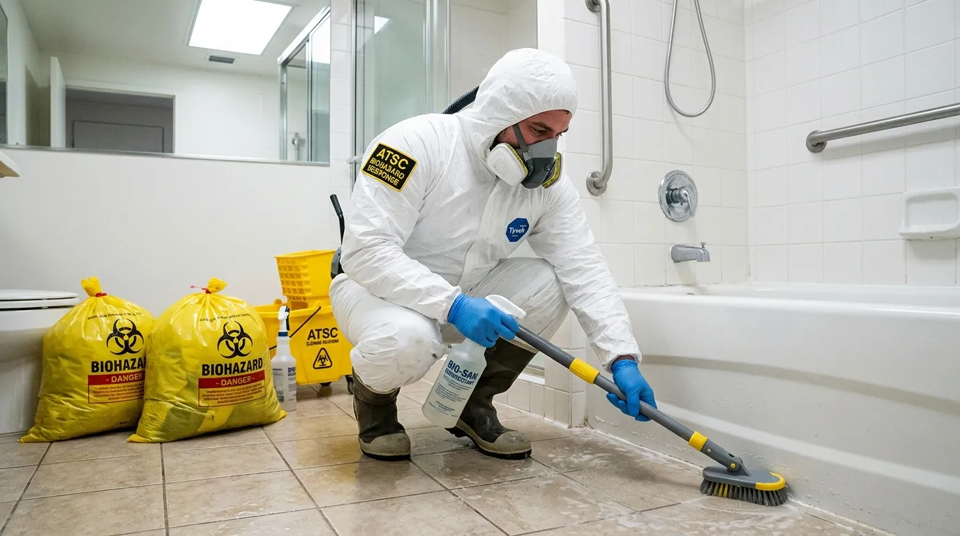 Decontamination equipment deployed for Blood Cleanup in Isle of Normandy